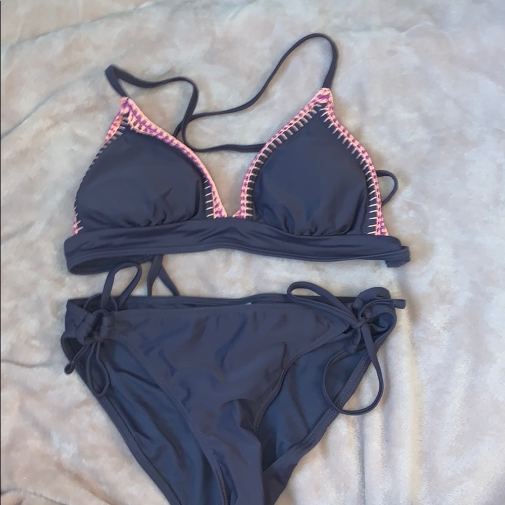 Purple bikini set